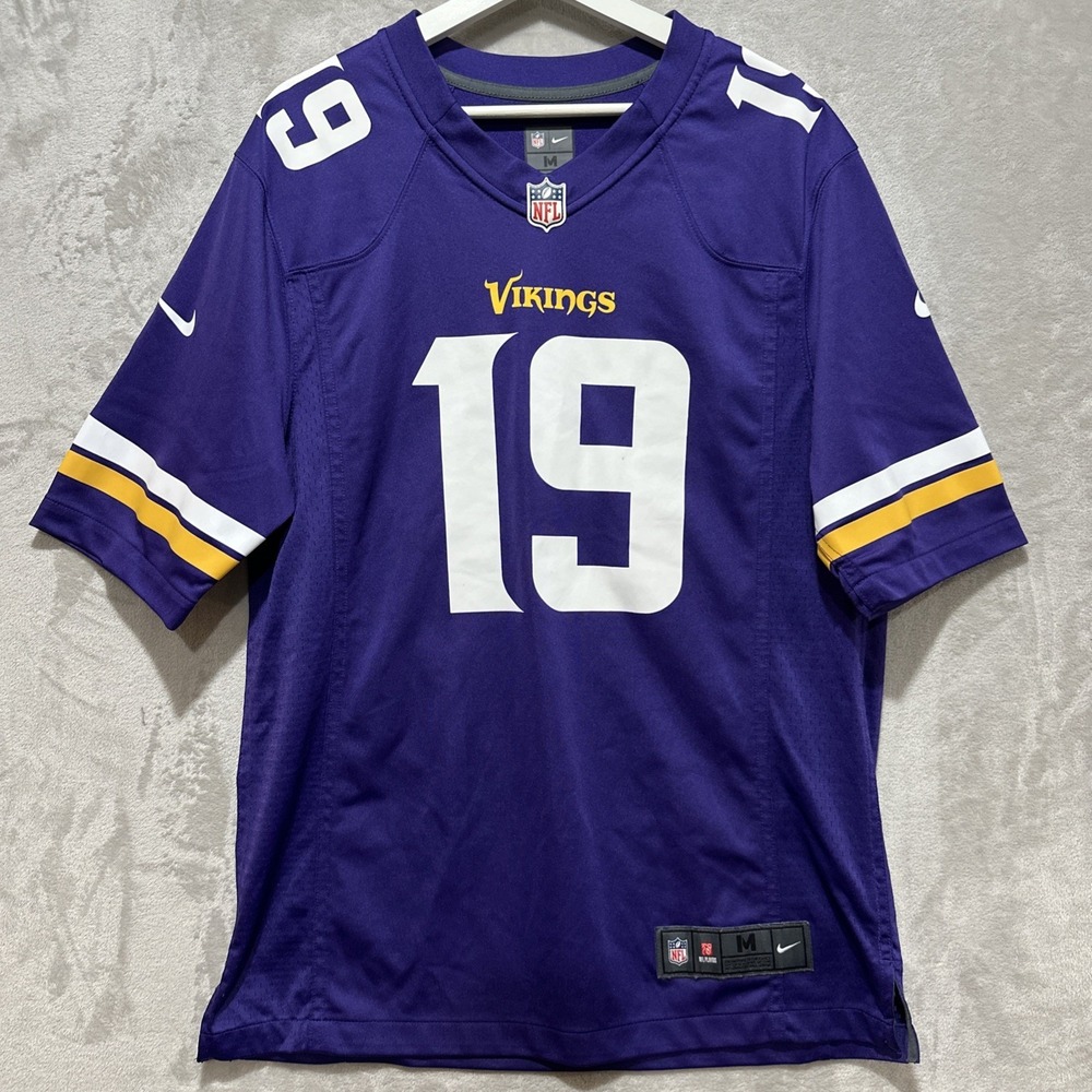 Nike Minnesota Vikings Adam Thielen #19‎ Jersey Purple  Size M Football NFL